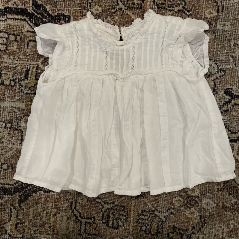Girls white blouse